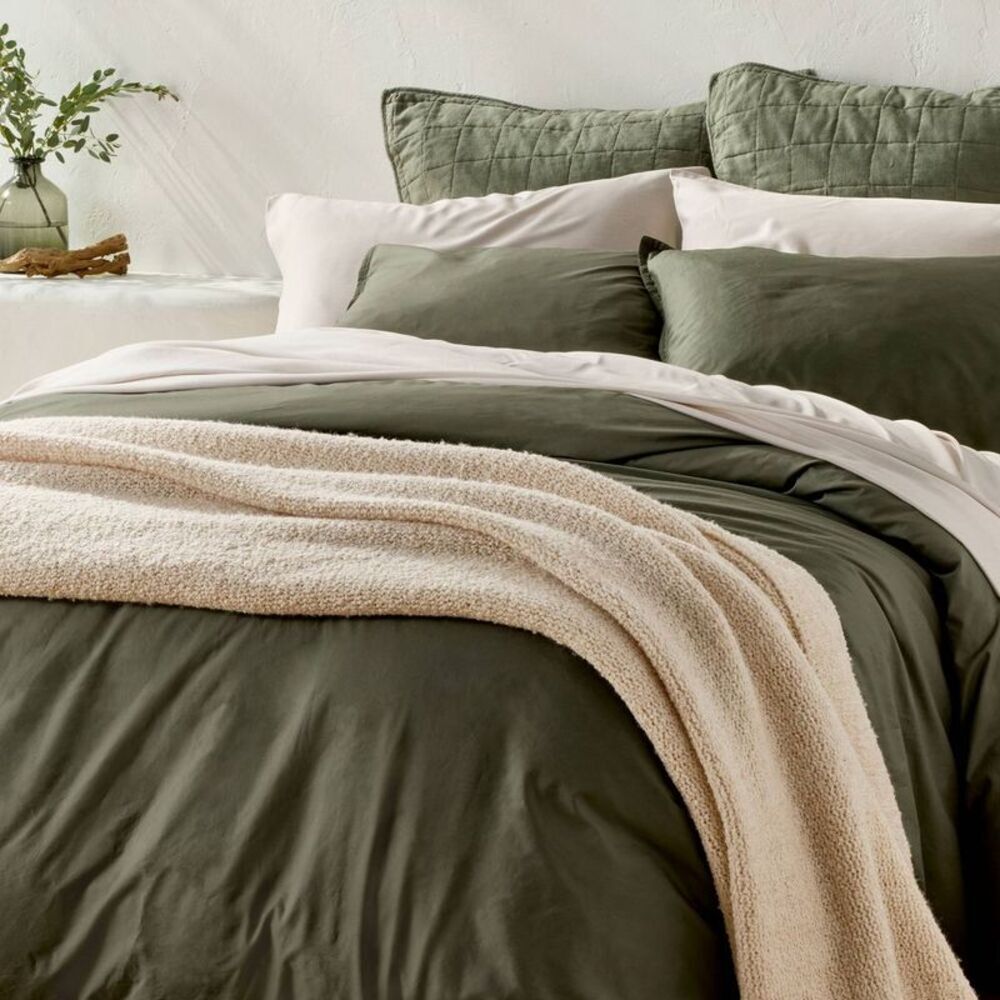 Casaluna - Standard 400 Thread Count Rayon from Bamboo Pillow Natural - Picture 2 of 4